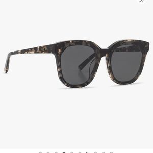 DIFF Gia Designer Oversized Sunglasses for Women UV400 Protection, Tortoise Fram